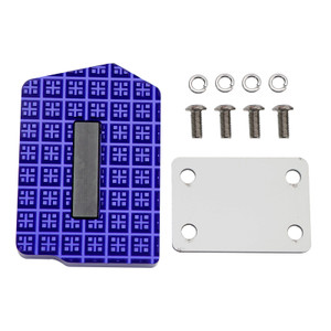 Extension Brake Foot Pedal Enlarger Pad Light Cnc Blue For Yamaha Yzf-R3 19-23