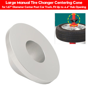 Large Manual Tire Changer Centering Cone for 1.67" Diameter Center Post Car