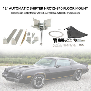 12" Automatic Shifter HRC12-940 Floor Mount For GM Turbo 350 TH350