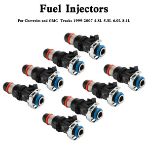 8PCS 25348180 Fuel Injectors 881693002 RA087006 For Chevy MerCruiser Volvo Penta