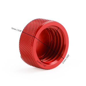 Red Expansion Water Tank Cap For Ducati Monster 937 950 Plus 821 1200 R S