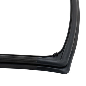 2pcs Front Door Weatherstrip Gasket Seal For Jeep Wrangle JK 2007-2017