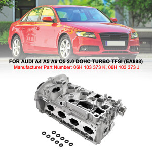 Cylinder Head Assembly Crankshaft For AUDI A4 A5 A6 Q5 2.0 DOHC TFSI (EA888)