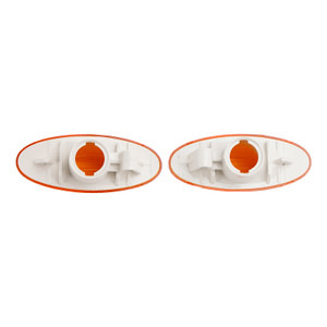 2X Amber Side Marker Lamp Turn Signal Light Housing for Nissan 26160-89900