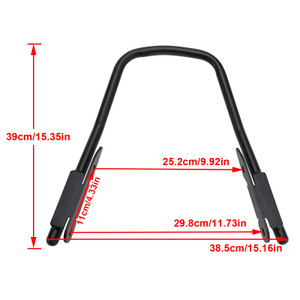 Motorcycle Rear Passenger Armrest Hand Holder fit for Trident 660 2021-2023
