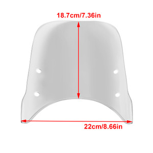 Windshield WindScreen fit for YAMAHA XSR 700 900 HONDA CB400 CB1100 CB1300