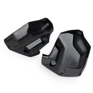 Side Frame Fairing Cowl Guards Radiator Cover For BMW R1250GS ADV 2018-2023 Black