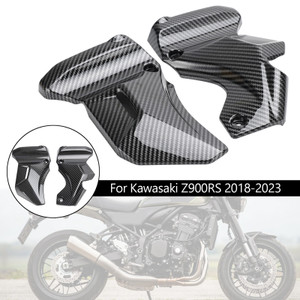 Gas Tank Side Trim Cover Panel Fairing Cowl For Kawasaki Z900RS 2018-2023 Carbon