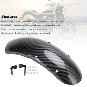 Front Fender Mudguard Fairing For Kawasaki Z900RS 2018-2023 Carbon