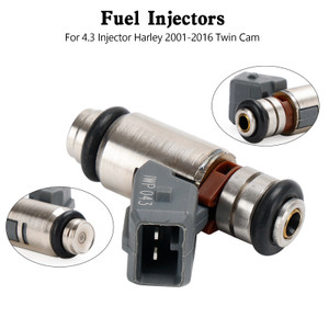 Fuel Injector 27609-01B For 4.3 Injector Harley 2001-2016 Twin Cam