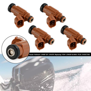 4PCS 15710-96J00 Fuel Injectors For Suzuki Outboard 175HP 200HP 225HP 250HP 300HP