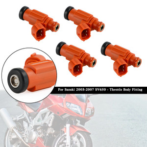 4PCS Fuel Injector 15710-17G00 For Suzuki GSX-R600/750 Vstrom 650 SV650 2003-2007