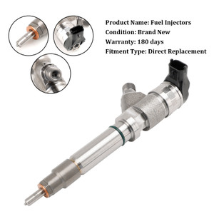 1PCS Fuel Injector 0986435504 Fit GMC Fit Chevy 6.6L Duramax LLY 2004.5-2005