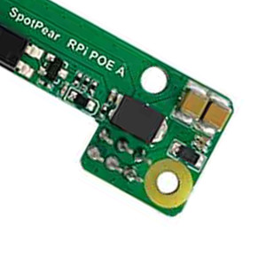 Raspberry Pi POE Expansion Board Module Supports Raspberry Pi 3B+/4B with Fan