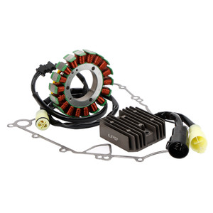Ignition Stator + Rectifier + Gasket For Kawasaki Brute Force 650 KVF 650 02-14