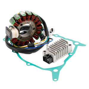 Magneto Stator + Voltage Rectifier + Gasket For Yamaha TTR225 TT-R 225 1999-2004