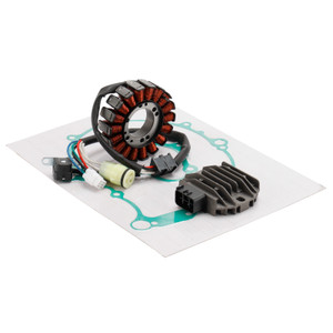 Magneto Stator + Voltage Rectifier + Gasket For Yamaha Raptor 660R YFM660R 01-05