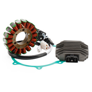 Magneto Stator + Voltage Rectifier + Gasket For Yamaha YZF-R 125 YZF-R125 08-09