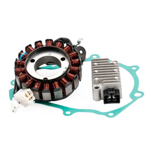 Magneto Stator + Voltage Rectifier + Gasket For Yamaha WR125 R WR 125X 2009-2014