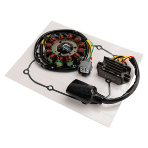 Ignition Stator Regulator Rectifier & Gasket For Kawasaki KX 450 F KX450F 02-15