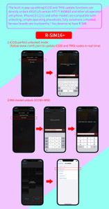 R-SIM 16+ Nano Unlock RSIM Card Fit for iPhone 13 12 mini 12 Pro XS MAX 8 IOS 15