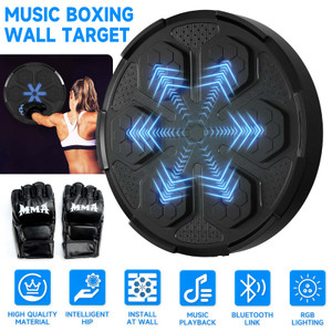 Wall Mount Boxing Training Target Bluetooth Music Indoor React Exercise Machine Christmas Gift Generic