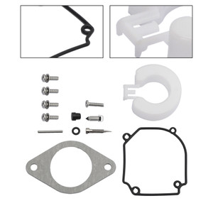 Carburetor Carb Rebuild Kit for Tohatsu Mercury-Mercruiser Nissan 25HP 30HP