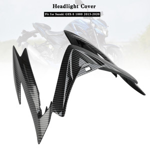 Carbon Front Nose Headlight Cover Fairing For Suzuki GSX-S 1000 2015-2020