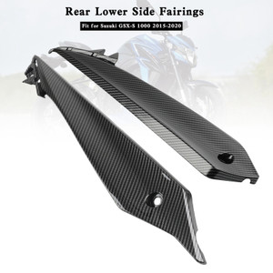 Carbon Rear Lower Side Fairings For Suzuki GSX-S 1000 2015-2020