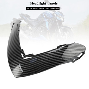 Carbon Front Nose Headlight panels Fairing For Suzuki GSX-S 1000 2015-2020