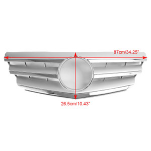 Front Bumper Grille Grill A1698801783 Fit Mercedes-Benz B Class W245 2009-2011
