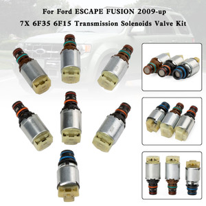 7X 6F35 6F15 Transmission Solenoids Valve Kit For Ford ESCAPE FUSION 2009-up