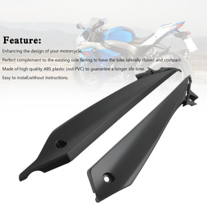 Rear Lower Side Fairings For Suzuki GSX-S 1000 2015-2020 Matte Black