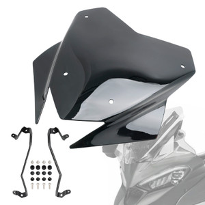 Windshield WindScreen fit for DUCATI MULTISTRADA V4/S/S SPORT 2021-2023 Black