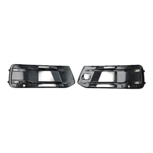 Front Bumper Cover Fog Light Bezel Insert Grill Grille Fit Audi Q7 2016-2019