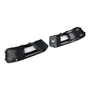 Front Bumper Cover Fog Light Bezel Insert Grill Grille Fit Audi Q7 2016-2019