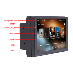 7" Android 10 GPS WiFi Bluetooth Car Stereo MP5 Player Carplay + 4 LED Camera