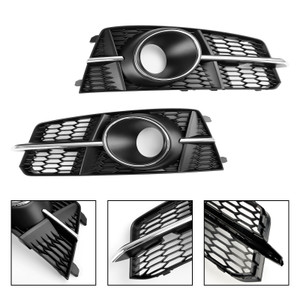 Fog Light Front Bumper Lower Grill 4G0807682AG Fit AUDI A6 4G C7 A6l 2016-18