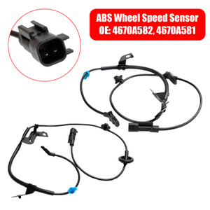 2Pcs Rear Left&Right ABS Wheel Speed Sensor For Jeep Compassm Mk49 Patriotm Mk7