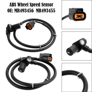 2Pcs Rear Left & Right ABS Wheel Speed Sensor For Mitsubishi Lancer Evo 2.0 16V