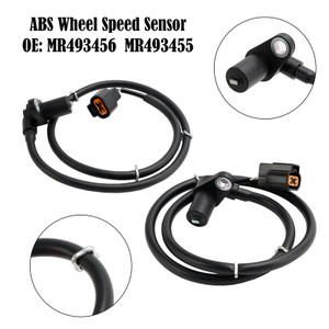 2Pcs Rear Left & Right ABS Wheel Speed Sensor For Mitsubishi Lancer Evo 2.0 16V