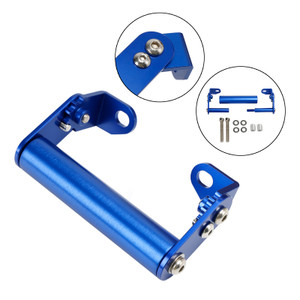 Phone Navigation Bracket Gps Extend Bracket 22Mm Blue For Motorbike Motocycle