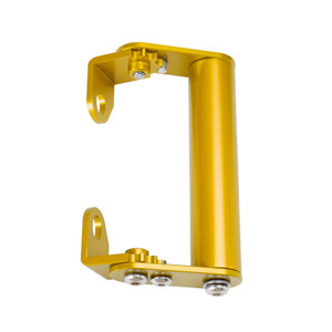 Phone Navigation Bracket Gps Extend Bracket 22Mm Gold For Motorbike Motocycle