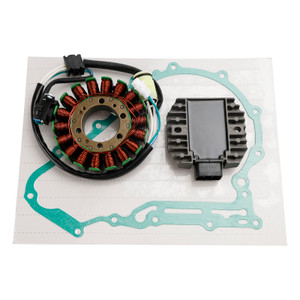 Generator Stator Regulator & Gasket For Yamaha YFM700 / YFM700R Raptor 2006-2024