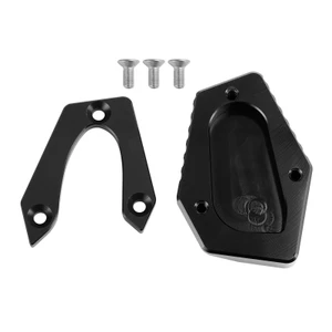 Kickstand Enlarge Plate Pad fit for Speed Twin 900 22-23 Street Cup 900 17-18 Black