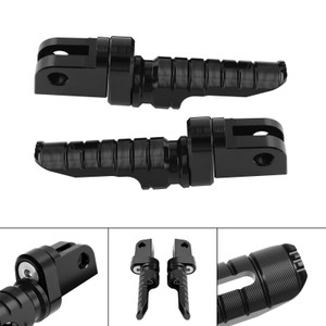Front Footrests Foot Peg fit for INTERCEPTOR 650 2018-2023 Hunter 350 2022-2023 Black