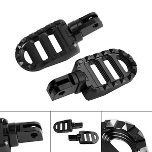 Front Footrests Foot Peg fit for INTERCEPTOR 650 CONTINENTAL 650 2019-2023 Black