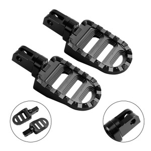 Front Footrests Foot Peg fit for INTERCEPTOR 650 CONTINENTAL 650 2019-2023 Black