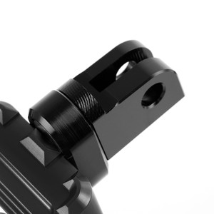 Front Footrests Foot Peg fit for INTERCEPTOR 650 CONTINENTAL 650 2019-2023 Black