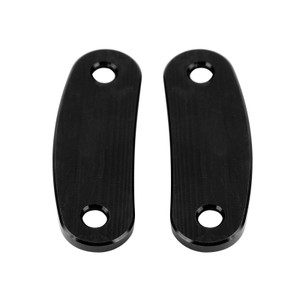 Black mirror delete blanking block off plates fits Kawasaki ZX-10R 2016-2023